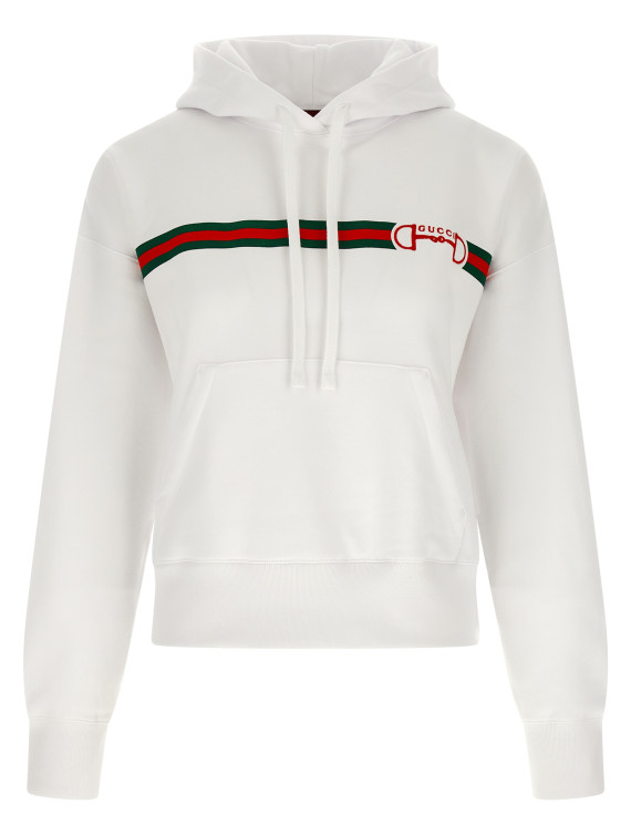'Morsetto Gucci' embroidery hoodie #1