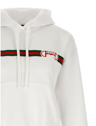 'Morsetto Gucci' embroidery hoodie #
