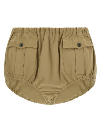 Poplin shorts