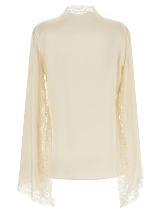 Satin and lace shirt #