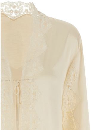 Satin and lace shirt #