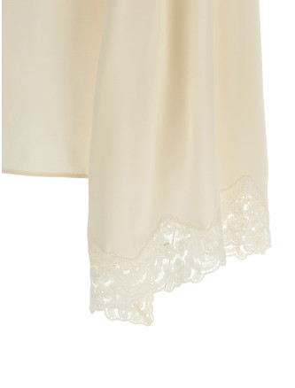 Satin and lace shirt #