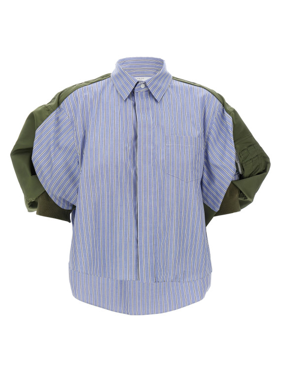 Bomber sleeve shirt #1