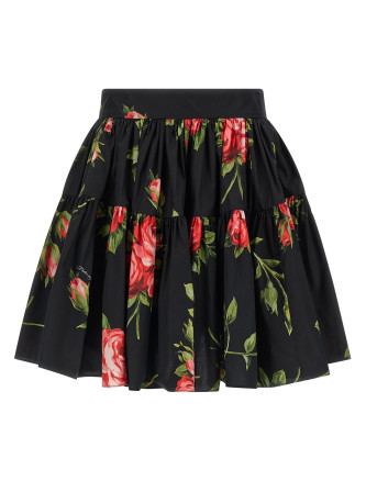 'Bouquet Rose' skirt