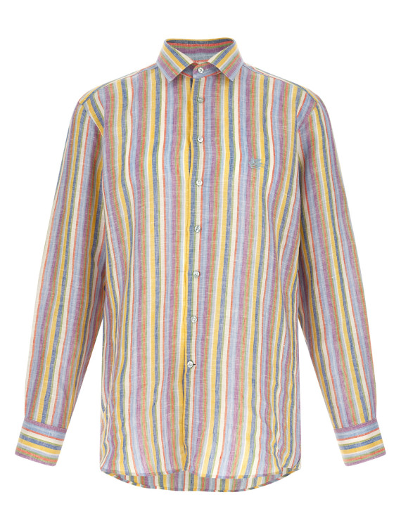 Striped linen shirt #1