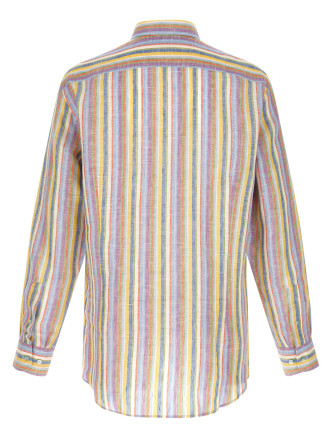 Striped linen shirt #