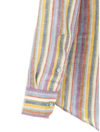 Striped linen shirt #