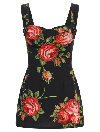 'Bouquet Rose' top