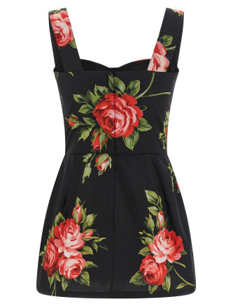 'Bouquet Rose' top #