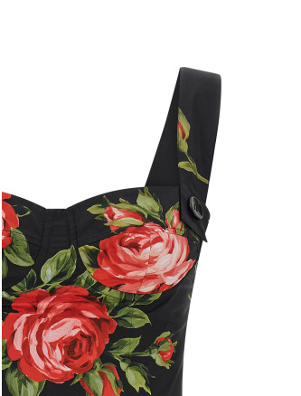 'Bouquet Rose' top #