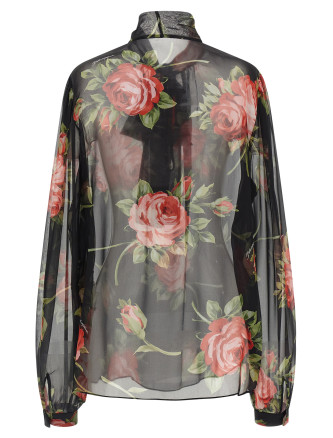 'Bouquet Rose' top #