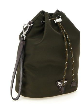 Re-Nylon bucket bag #