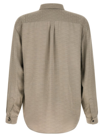 Jacquard monogram shirt #