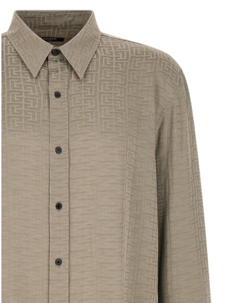 Jacquard monogram shirt #