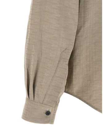 Jacquard monogram shirt #