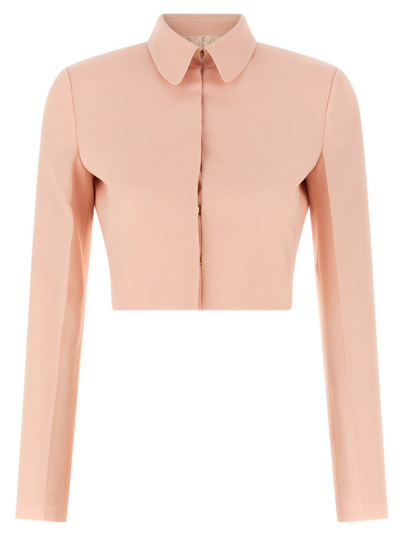 Tropical wool blazer #1