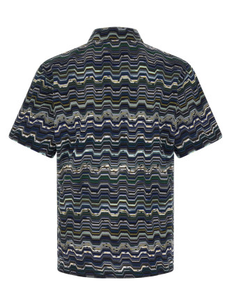 Zigzag polo shirt #