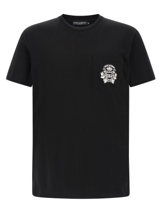 'DG' embroidered T-shirt