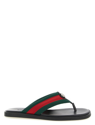 'Incrocio GG' sandals