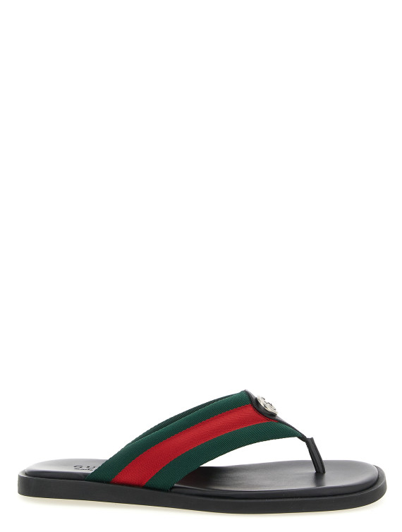 'Incrocio GG' sandals #1