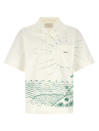 'Cabin' bowling shirt