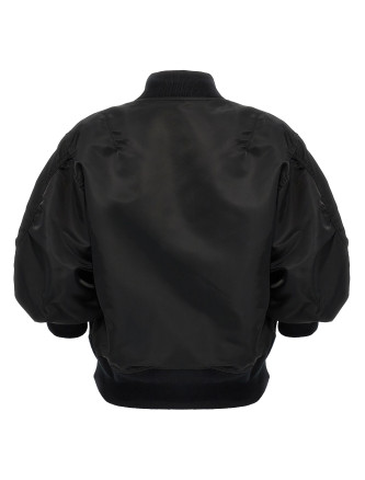 3/4 sleeve bomber jacket #