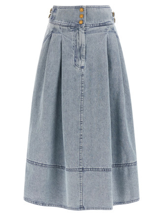 Denim skirt