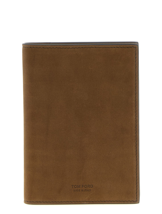 Nubuck leather passport holder #1