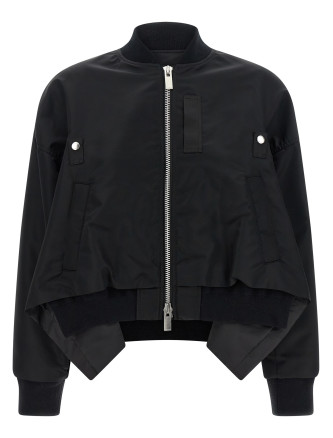 Asymmetrical blouson bottom