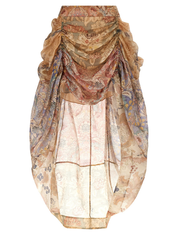 'Rebellion' draped skirt #1