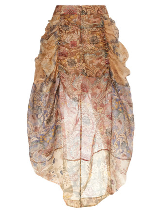 'Rebellion' draped skirt #