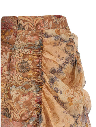 'Rebellion' draped skirt #