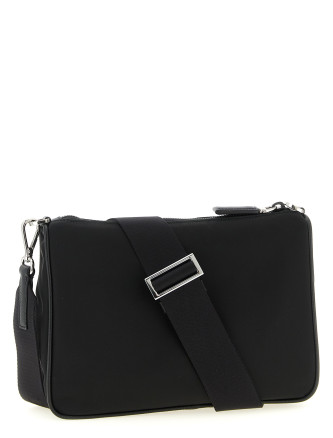 Logo nylon crossbody bag #
