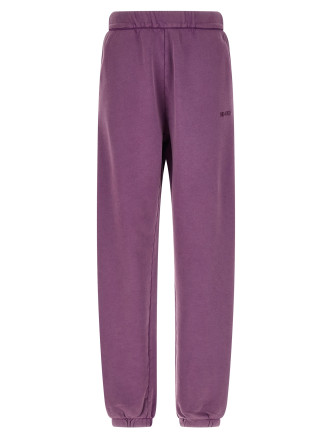 Logo embroidery joggers