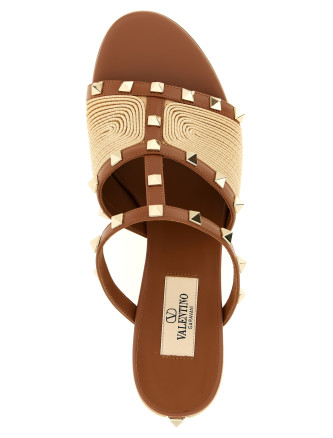 Valentino Garavani 'Rockstud' slides #