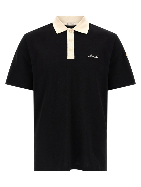 Поло MONCLER Logo embroidery polo shirt (L10918A0000389A16999) #1