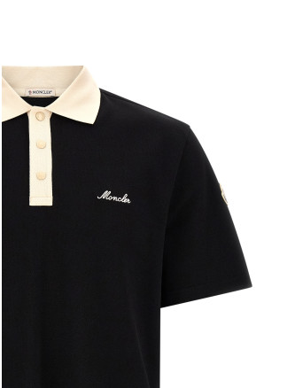 Поло MONCLER Logo embroidery polo shirt (L10918A0000389A16999) #