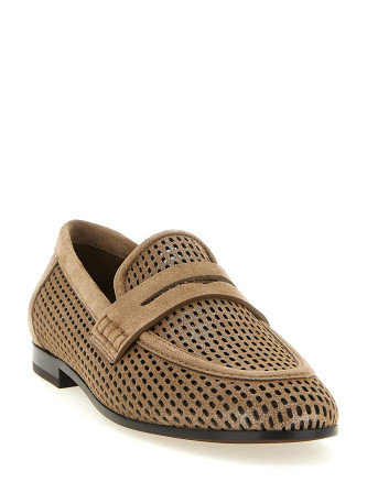 'Sparkling Net' loafers #