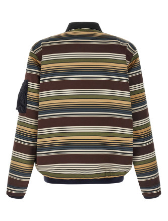 'Horizontal Stripe' blouson #