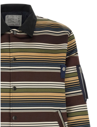 'Horizontal Stripe' blouson #