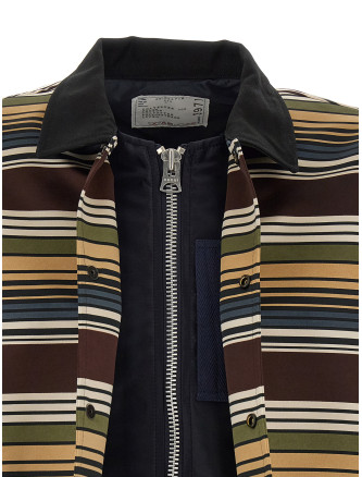 'Horizontal Stripe' blouson #