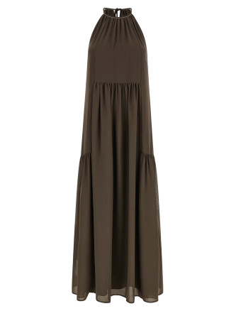 'Punto Luce' georgette dress