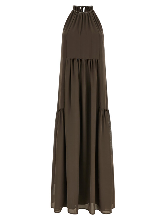 'Punto Luce' georgette dress #1