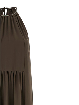 'Punto Luce' georgette dress #