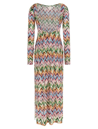 Zig zag lace dress #