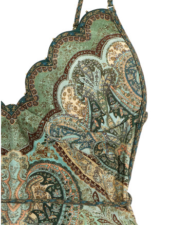 'Wanderlust' one-piece swimsuit #