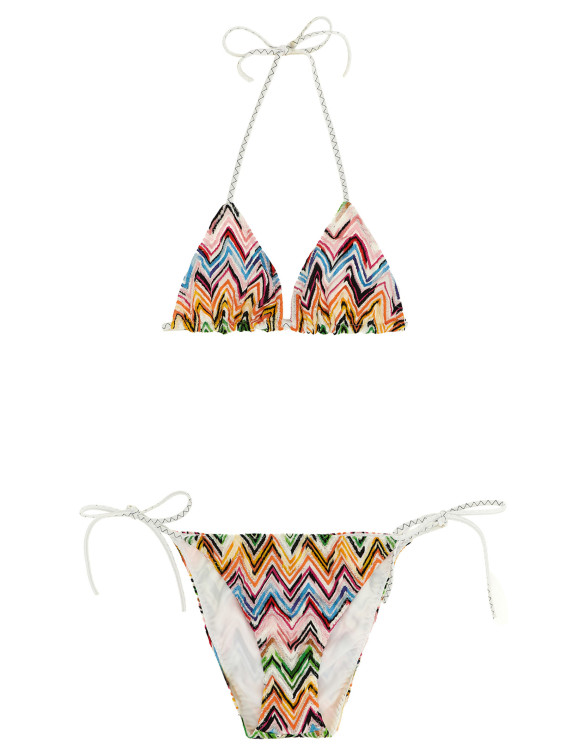 Zigzag lace bikini #1