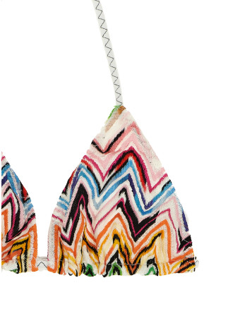 Zigzag lace bikini #