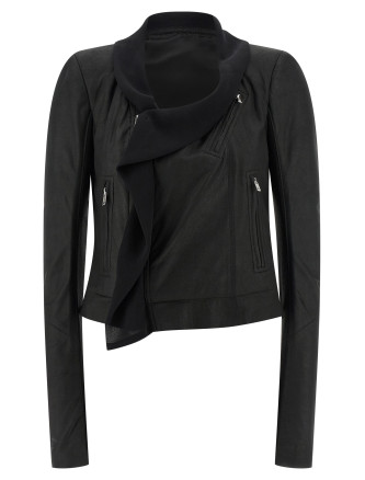 'Scarf Biker' jacket