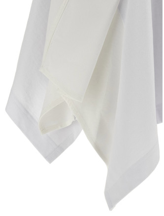 Denim insert t-shirt #